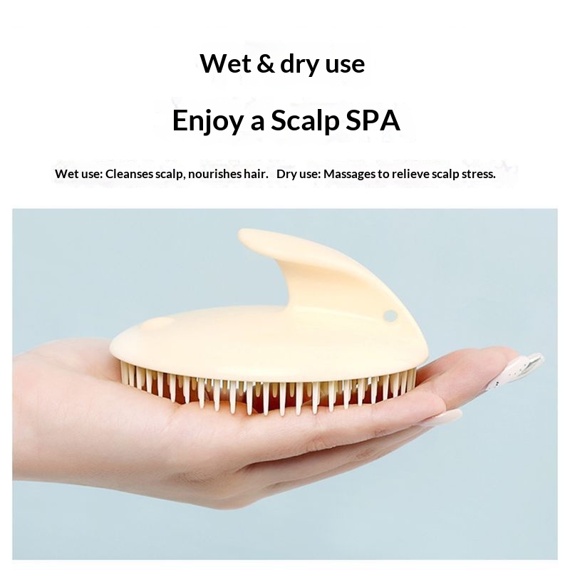 Hair Care Dandruff - 3/7/9 szt. silikonowych szczotek do szamponu,