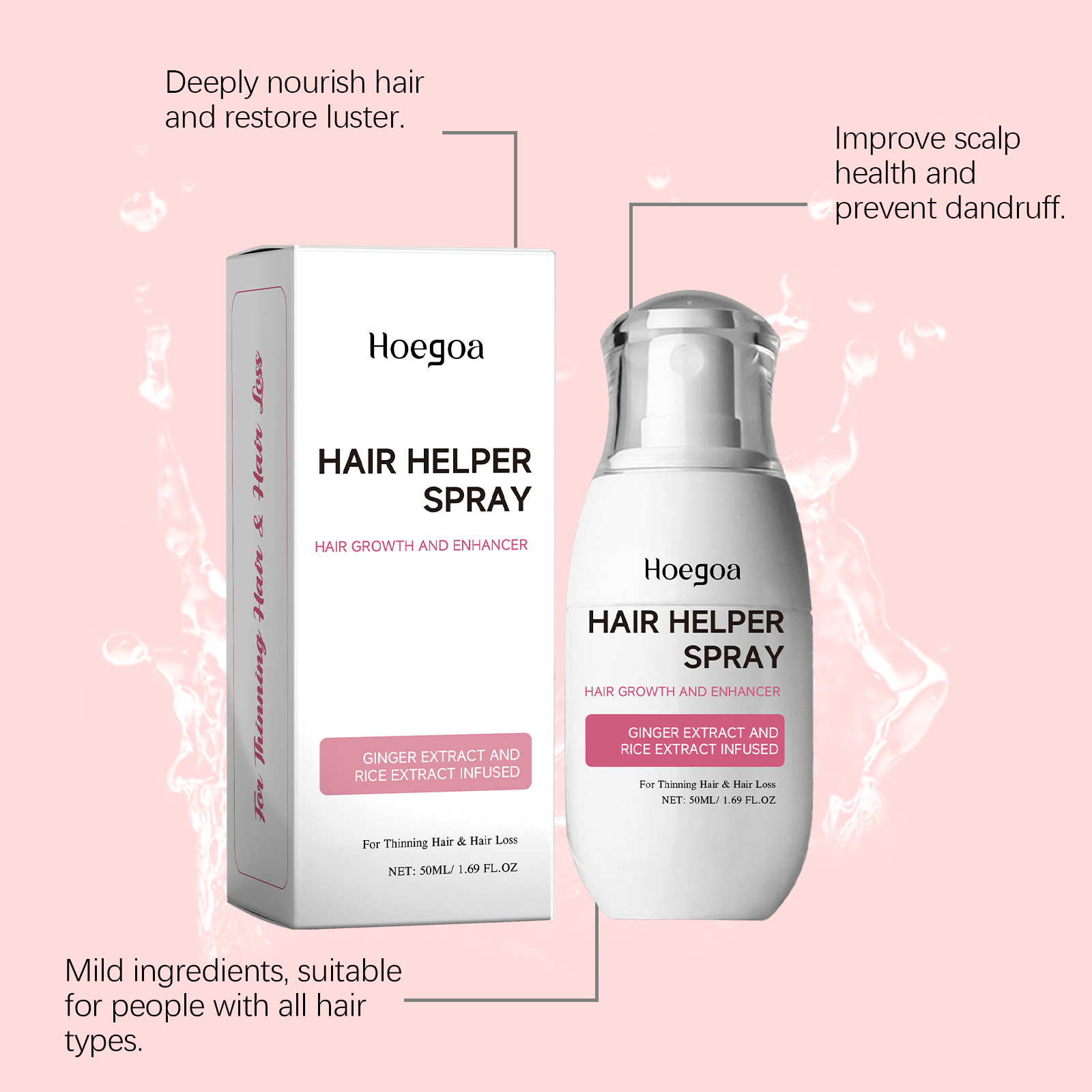 Spray do pielęgnacji włosów, k – Hair Care Products recenzja i cena